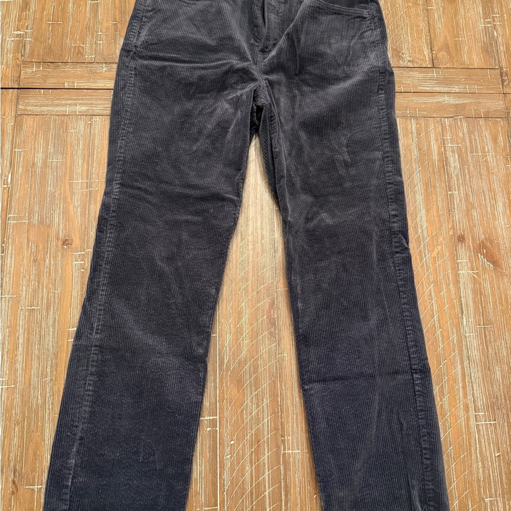 LOFT Dark Grey Corduroy Pants